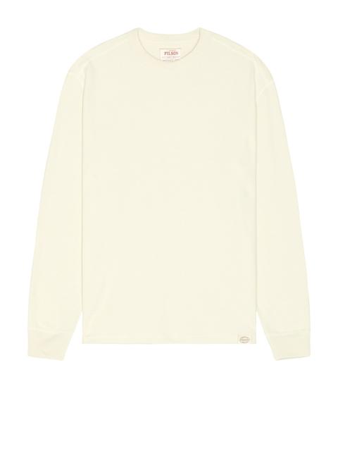 Waffle Knit Thermal Henley