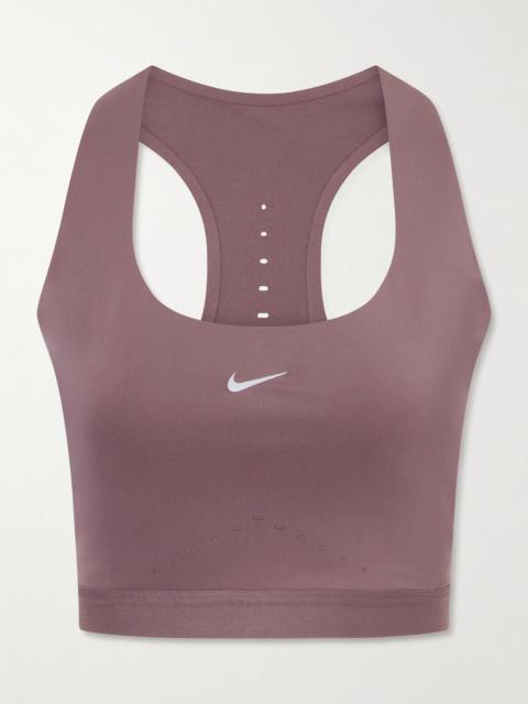 Swift Mesh-trimmed Dri-fit Sports Bra