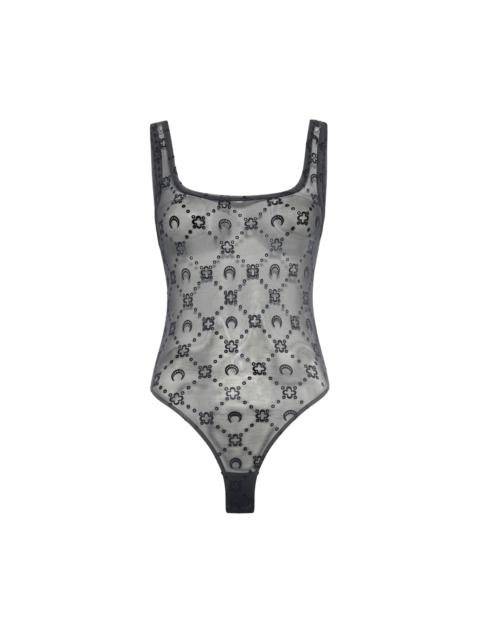 Recycled Mesh Flock Bodysuit