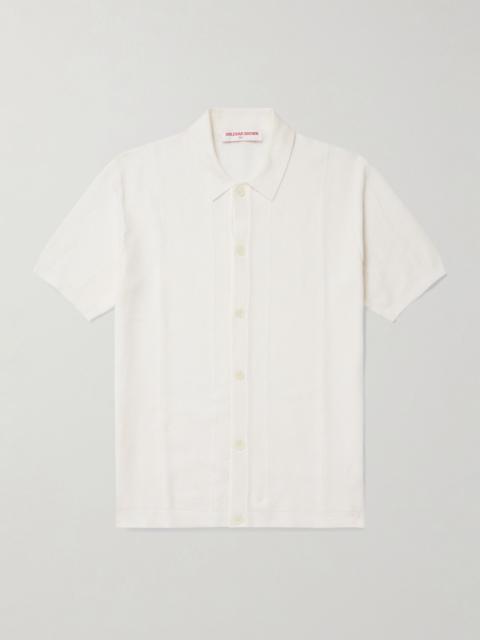 Tiernan Ribbed Cotton Shirt White