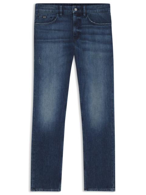 DELAWARE SLIM-FIT JEANS IN BLUE MECHANICAL-STRETCH DENIM