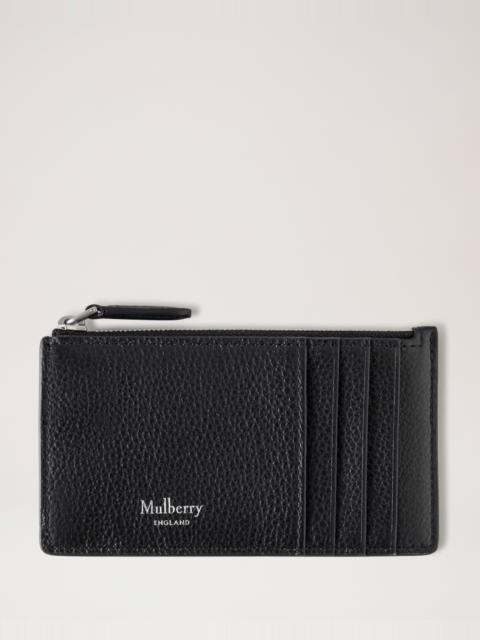 Continental Zipped Long Card Holder
Black Small Classic Grain