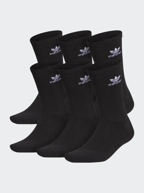 Trefoil Crew Socks 6 Pairs