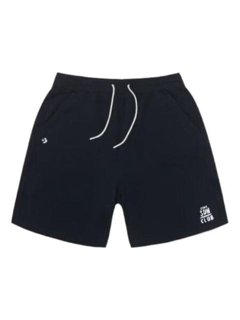 Converse Sun Club Drawstring Shorts 'Black' 10025878-A02