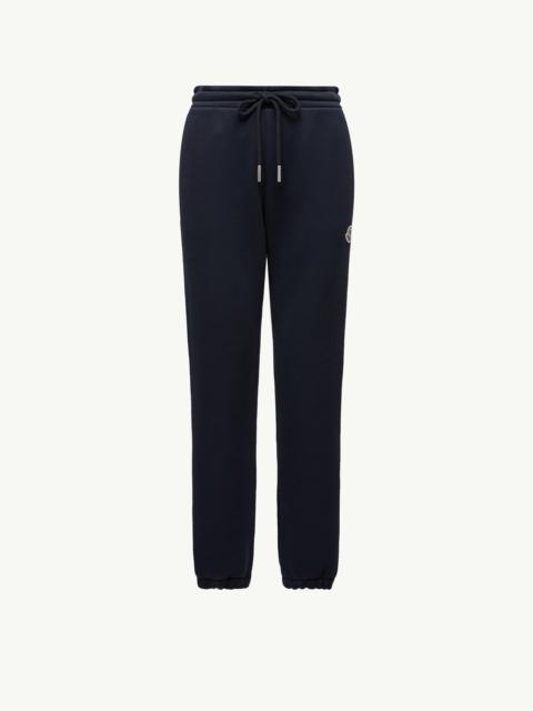 Logo Patch Cotton Sweatpants