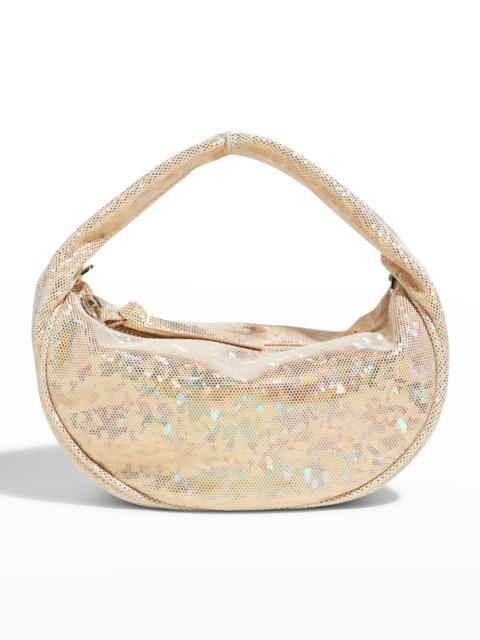 Cush Baby Disco Ball Hologram Top-Handle Bag
