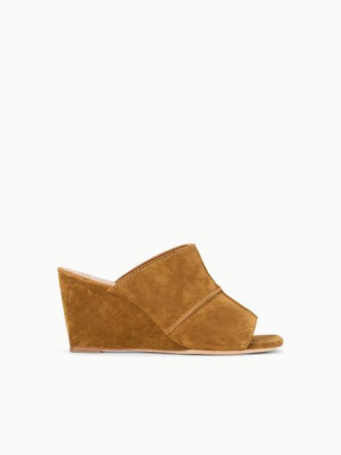 STAUD DANIELLA WEDGE TAN