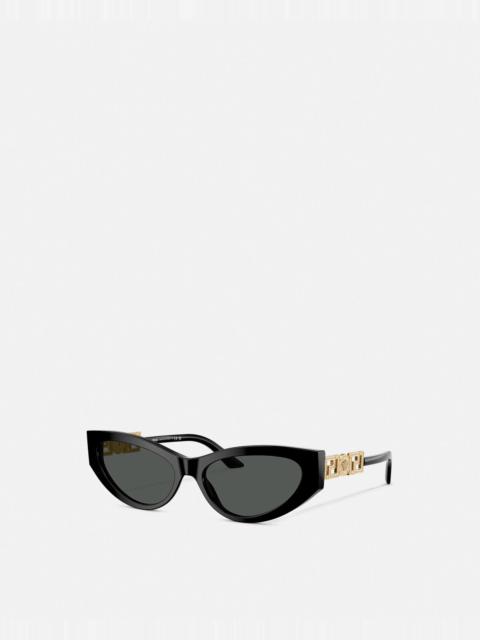 Greca Strass Cat-Eye Sunglasses