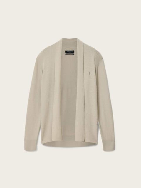 MODE MERINO RAMSKULL OPEN CARDIGAN