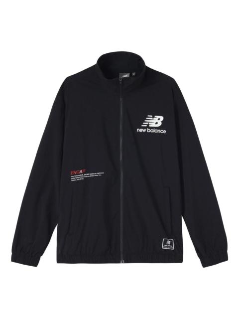 New Balance Casual Cargo Jacket 'Black White' NAA24031-BK