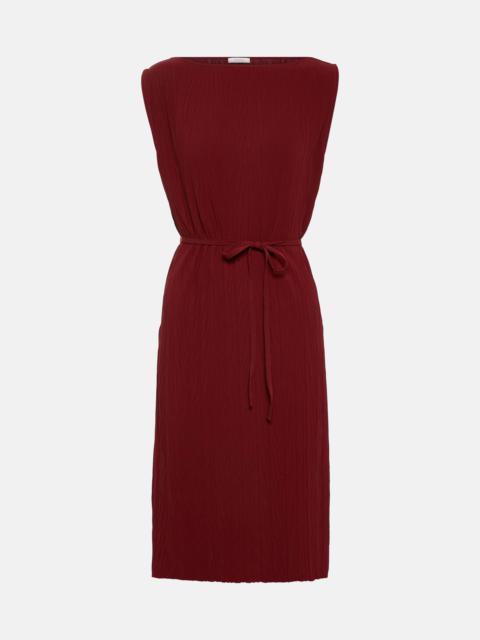 Leisure Teulada pleated jersey dress