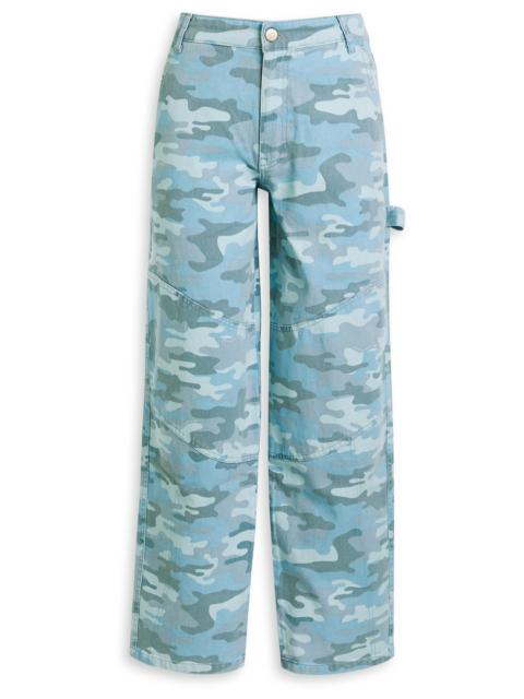 Damson Madder Drew Camouflage Straight-leg Jeans
