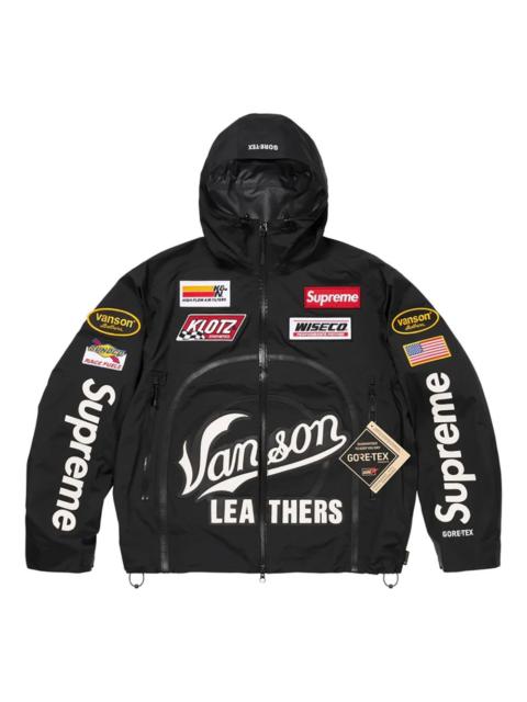 x Vanson Leathers® Gore-Tex "Black" jacket