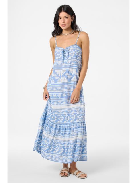 Tasmin Abstract Midi Dress