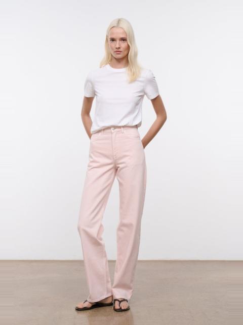 STAUD LEO HIGH RISE JEAN 33 ROSE