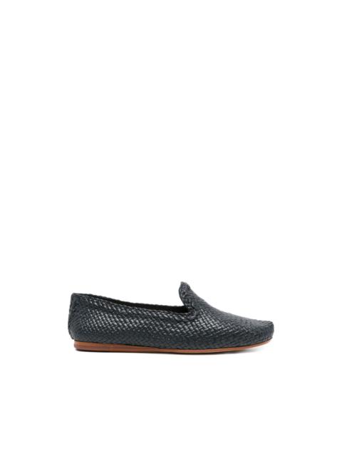 woven loafers
