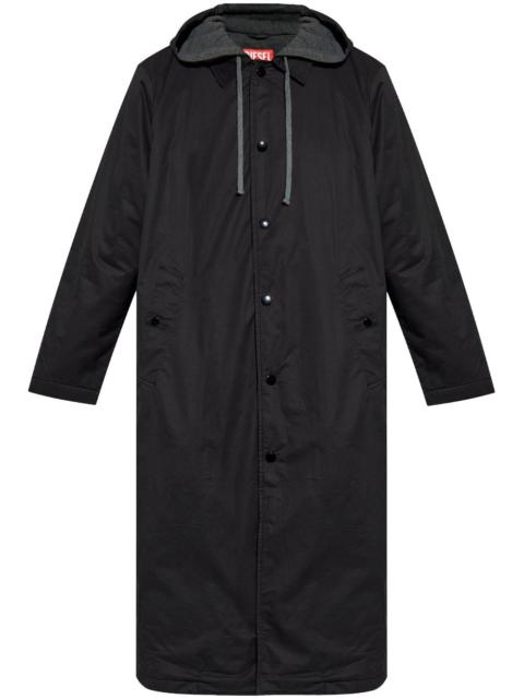 J-Marlon single-breasted coat