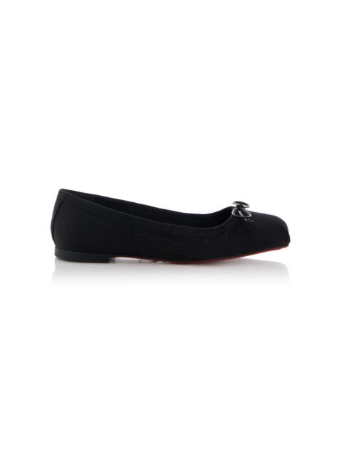 Mamadrague Moire Ballet Flats black