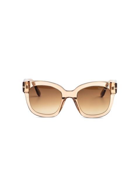 Beatrix cat eye-frame sunglasses