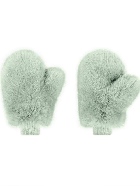Faux Fur Oversized Mittens