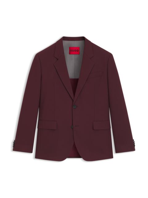 MODERN-FIT SUIT JACKET IN PERFORMANCE-STRETCH TWILL