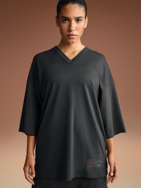 NikeSKIMS Airy Women's Oversized V-Neck T-Shirt