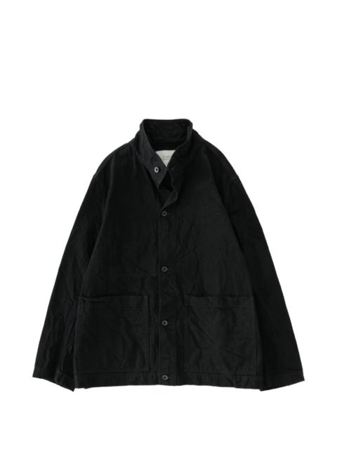 District Crinkle  patch-pockets jacket