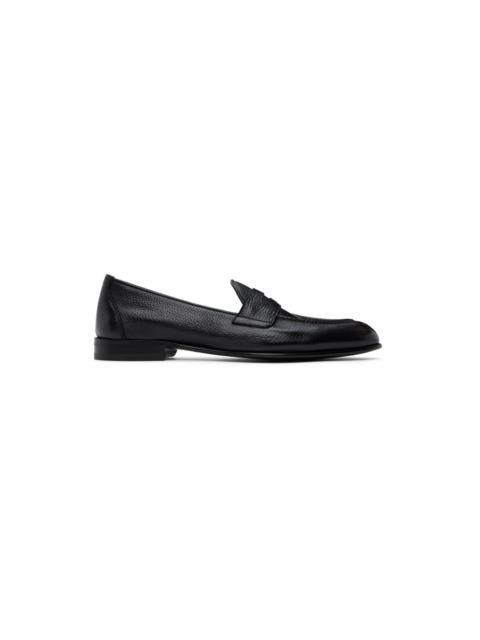 Black Appia Penny Loafers