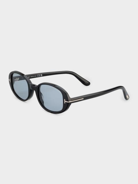 Iggy 49mm Oval Sunglasses
