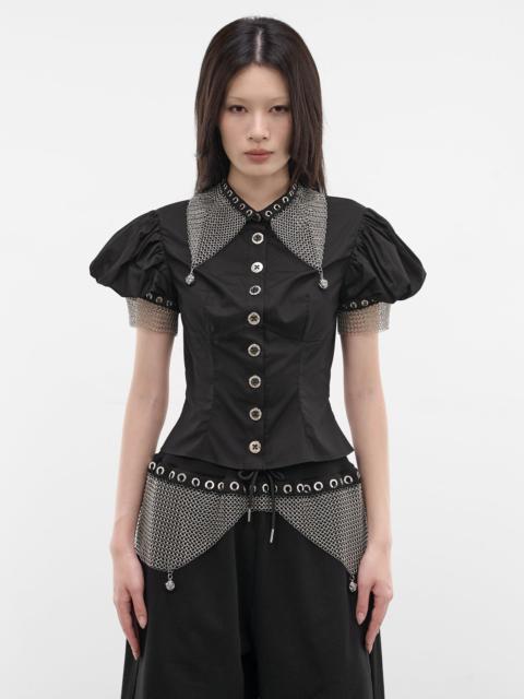 Black Titan Chainmail Blouse