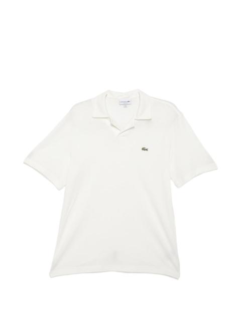 logo-embroidered polo shirt