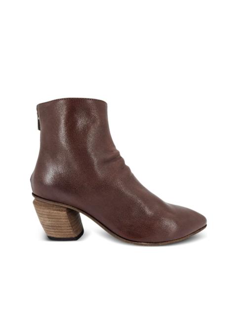 60mm Severine leather ankle boots