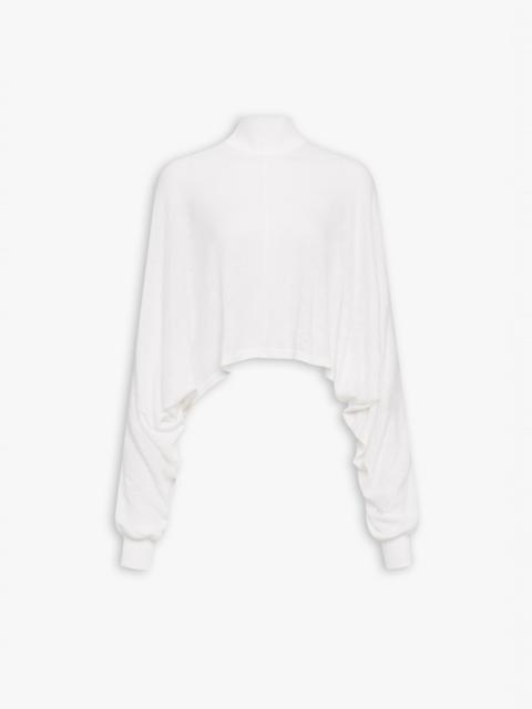 COTTON LINEN KNIT BARE BACK JUMPER