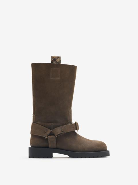 Suede Soft Saddle Low Boots​