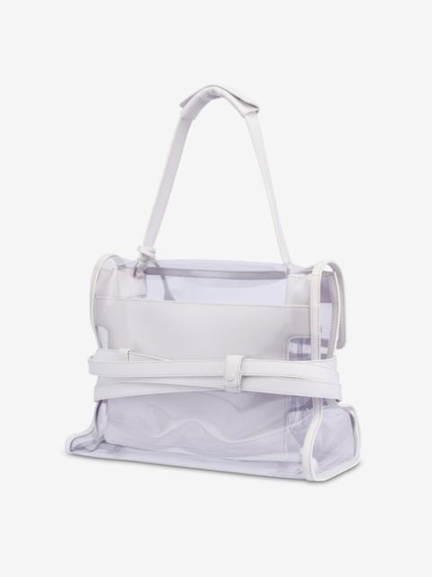 MOSCHINO TIE ME MEDIUM SHOULDER BAG