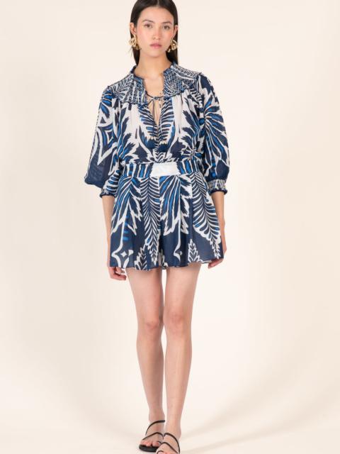 Short Jumpsuit Janna - Navy Cartagena