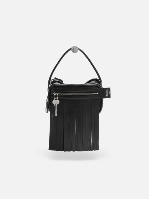 Camero kit fringed crossbody bag - Black
