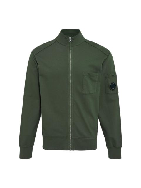 Light Fleece Zip Lens Sweatshirt