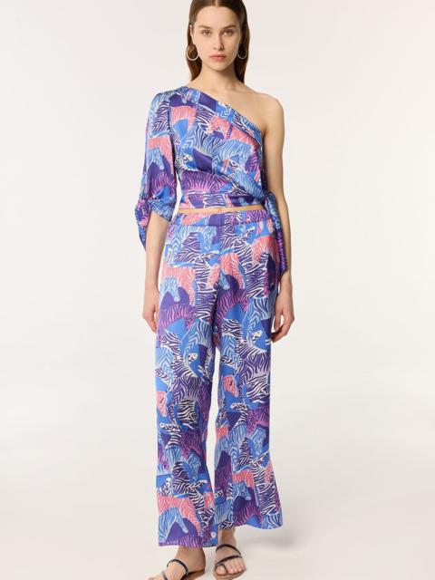 Pant Cecile - Blue Ashanti