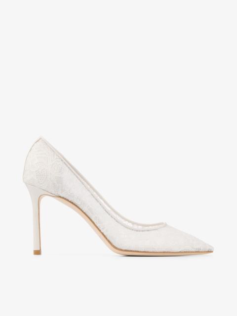 Romy 85
Ivory Jimmy Choo Lace Pumps
