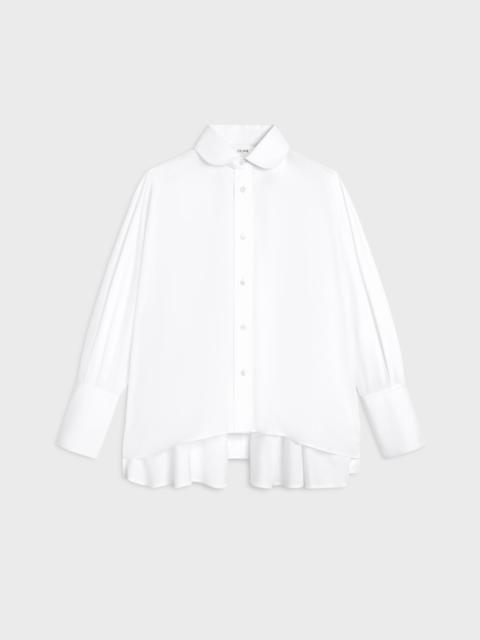 oversized shirt IN COTTON POPLIN