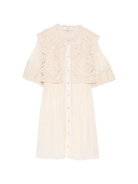 Adelina lace mini dress