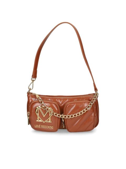 quilted shoulder bag