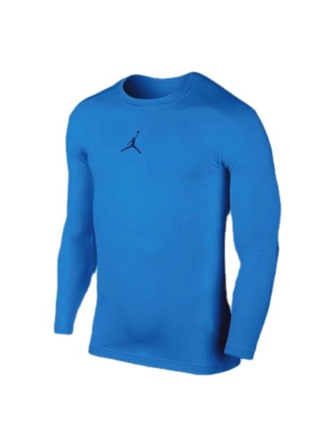 Air Jordan Dri-Fit Long Sleeve T-Shirt 'Blue' 685815-481