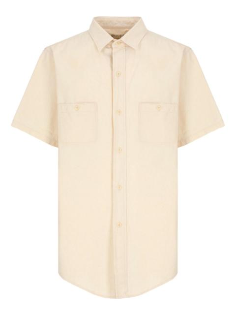 short-sleeve chest-pocket shirt