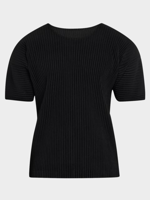 Men's Pleated T-Shirt