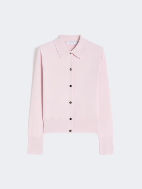 Feminine wool cardigan - PINK