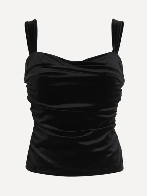 Trish Black Knit Top