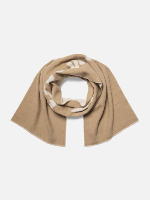 MAISON KITSUNE HANDWRITING SCARF