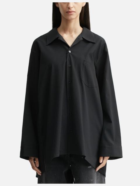 TECHNICAL POPLIN SHIRT DRESS
